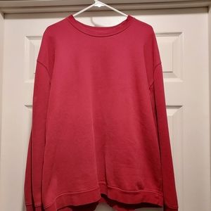 Comfy red sweater
